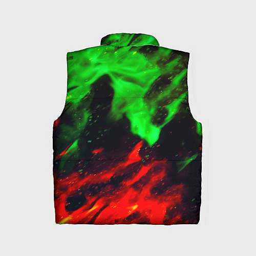 Детский жилет Monster energy огонь лого / 3D-Черный – фото 2