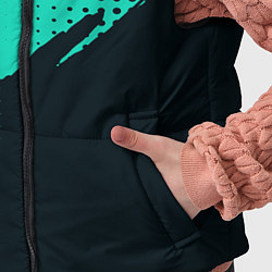 Детский жилет Color black light blue, цвет: 3D-черный — фото 2