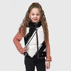 Детский жилет Color black white, цвет: 3D-черный — фото 2