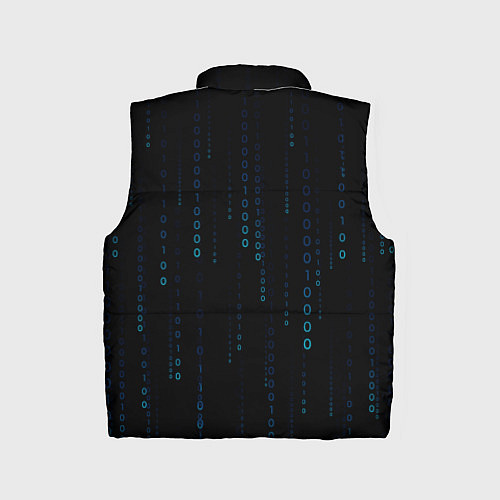 Детский жилет Color black blue / 3D-Черный – фото 2