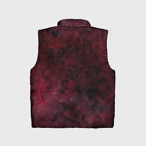 Детский жилет Орёл с шрамом на фоне кровавого неба / 3D-Черный – фото 2