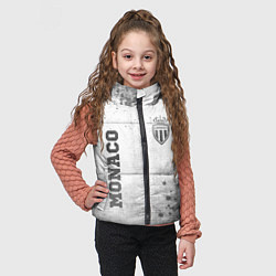 Детский жилет Monaco - white gradient вертикально, цвет: 3D-черный — фото 2