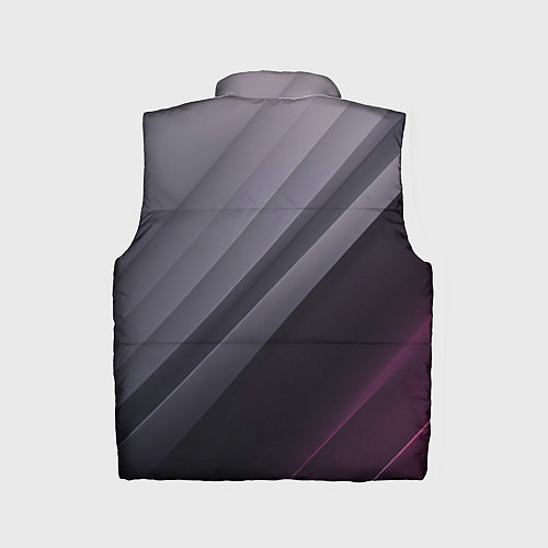 Детский жилет Color black grey / 3D-Черный – фото 2