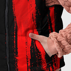 Детский жилет Napoli - red gradient по-вертикали, цвет: 3D-черный — фото 2