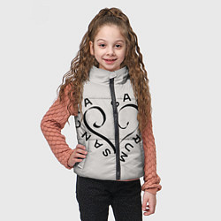 Детский жилет Святая святых, цвет: 3D-черный — фото 2