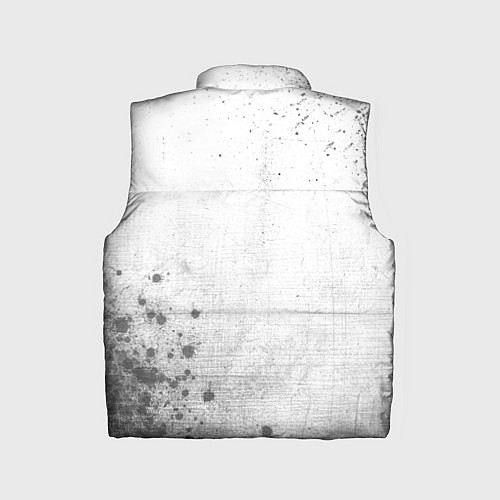 Детский жилет Warframe - white gradient вертикально / 3D-Черный – фото 2