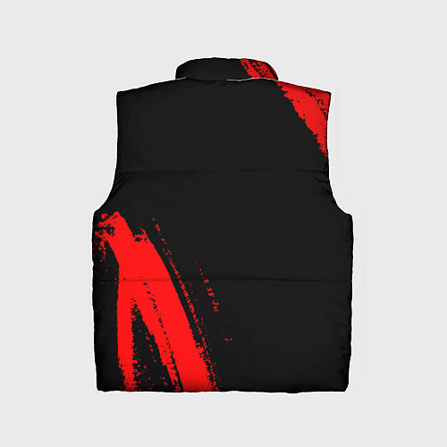 Детский жилет Chery - red gradient вертикально / 3D-Черный – фото 2