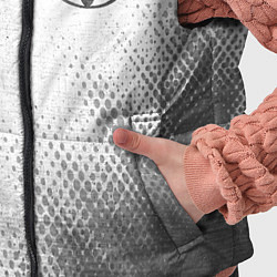 Детский жилет Toyota - white gradient вертикально, цвет: 3D-черный — фото 2