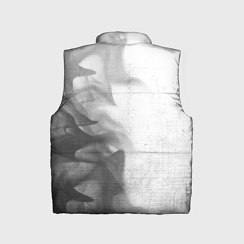 Детский жилет Stray - white gradient по-вертикали / 3D-Черный – фото 2