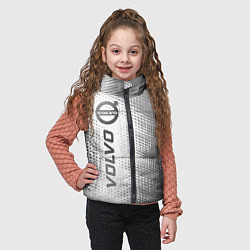 Детский жилет Volvo - white gradient по-вертикали, цвет: 3D-черный — фото 2