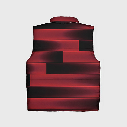 Детский жилет Color red square / 3D-Черный – фото 2