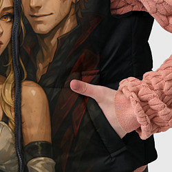 Детский жилет Люмин и Тарталья реализм любовь, цвет: 3D-черный — фото 2