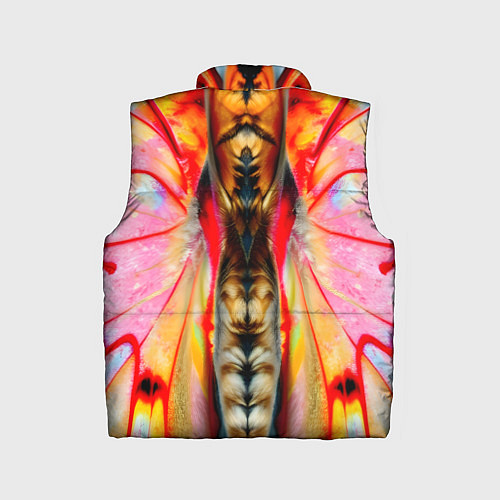 Детский жилет Разворот бабочки / 3D-Черный – фото 2