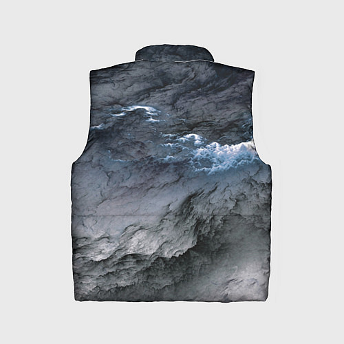 Детский жилет Символика Белобога - оберег / 3D-Черный – фото 2