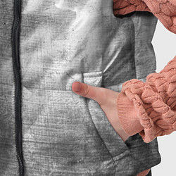 Детский жилет Watch Dogs - grey gradient по-вертикали, цвет: 3D-черный — фото 2