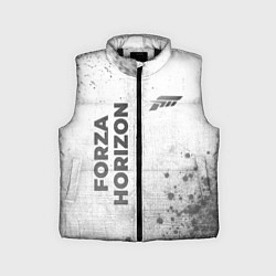 Детский жилет Forza Horizon - white gradient вертикально, цвет: 3D-черный