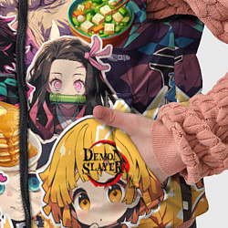 Детский жилет Demon Slayer Blade Favorite Food, цвет: 3D-черный — фото 2