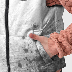 Детский жилет Subaru - white gradient вертикально, цвет: 3D-черный — фото 2