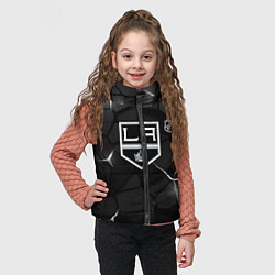 Детский жилет Лос Анджелес Кингз - НХЛ хоккей, цвет: 3D-черный — фото 2