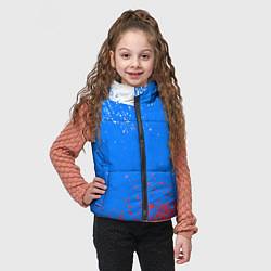 Детский жилет Патриот - флаг, цвет: 3D-черный — фото 2