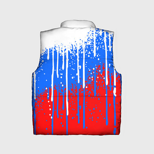 Детский жилет Патриот - флаг / 3D-Черный – фото 2