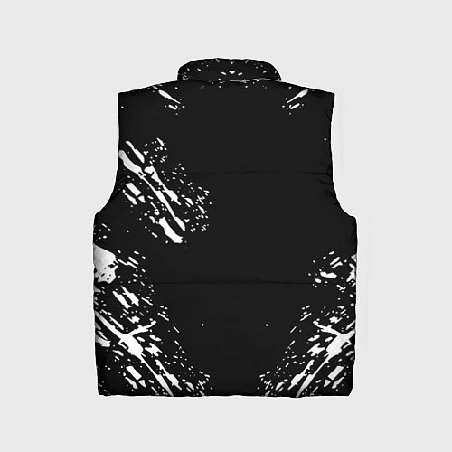 Детский жилет Monster energy white splash / 3D-Черный – фото 2