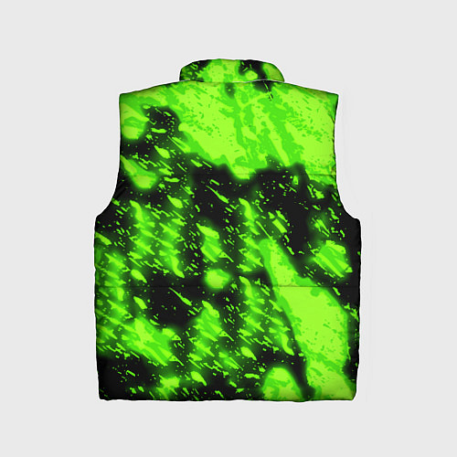 Детский жилет Monster energy кислотное лого / 3D-Черный – фото 2