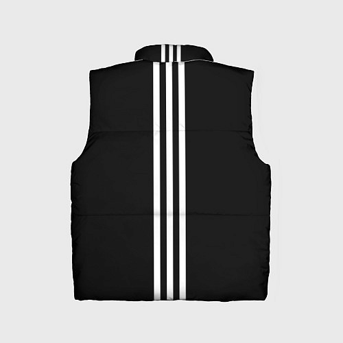 Детский жилет Россия три полоски / 3D-Черный – фото 2