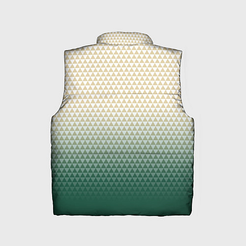 Детский жилет Миннесота Уайлд - геометрический градиент / 3D-Черный – фото 2