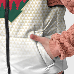 Детский жилет Миннесота Уайлд - белый градиент, цвет: 3D-черный — фото 2