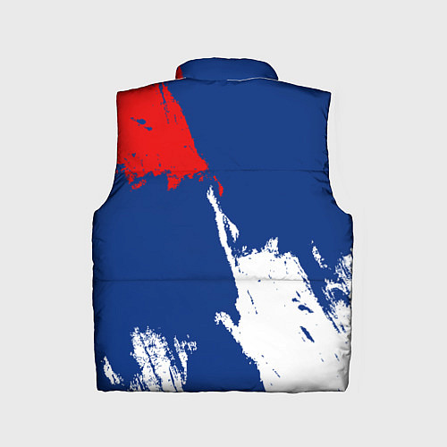 Детский жилет Монреаль Канадиенс - брызги краски / 3D-Черный – фото 2