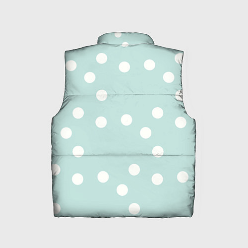 Детский жилет Снежная морская пена / 3D-Черный – фото 2