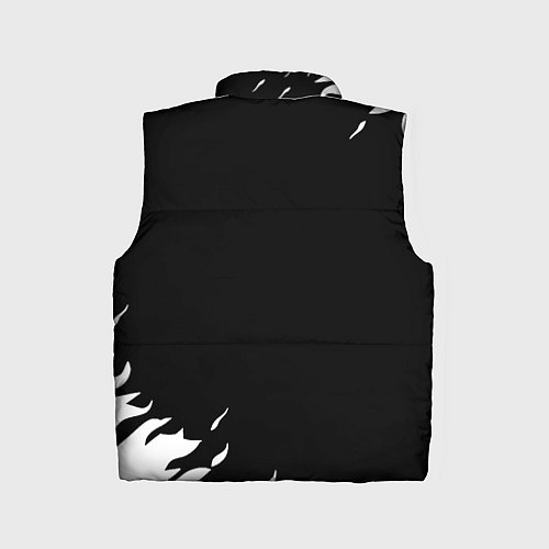 Детский жилет Monster energy fire white / 3D-Черный – фото 2