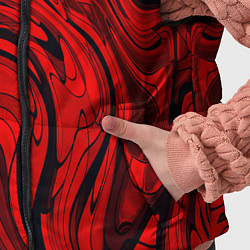 Детский жилет Красный смешение пластика, цвет: 3D-черный — фото 2