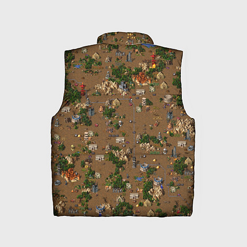 Детский жилет Земли Некрополиса - Герои 3 / 3D-Черный – фото 2