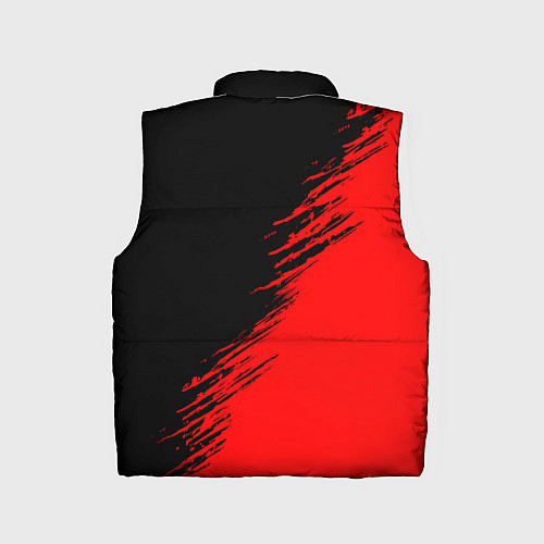 Детский жилет Umbrella Corp - red and black / 3D-Черный – фото 2