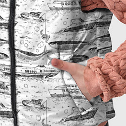 Детский жилет Корюшка и водный транспорт, цвет: 3D-черный — фото 2