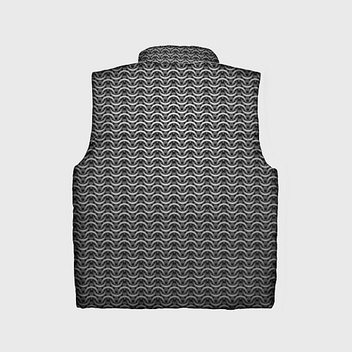 Детский жилет Стальная кольчуга воинов / 3D-Черный – фото 2