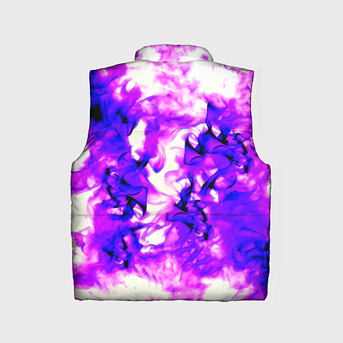 Детский жилет Doom неоновый огонь лого / 3D-Черный – фото 2