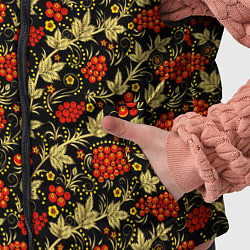 Детский жилет Традиционный русский узор, цвет: 3D-черный — фото 2