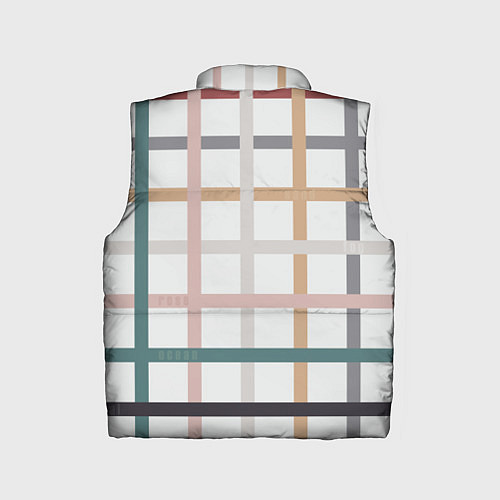 Детский жилет Плетенка пастельная / 3D-Черный – фото 2