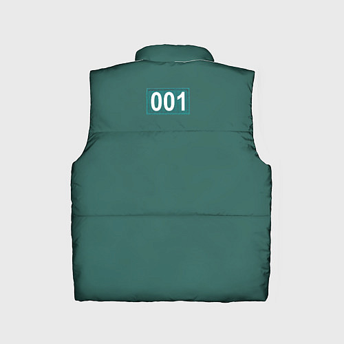 Детский жилет Игра кальмара 001 / 3D-Красный – фото 2