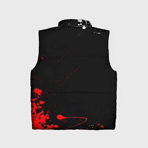 Детский жилет Doom краски всплеск / 3D-Черный – фото 2