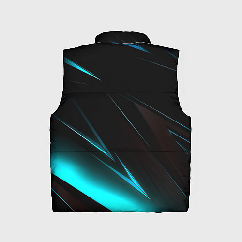 Детский жилет Doom neon stripes / 3D-Черный – фото 2