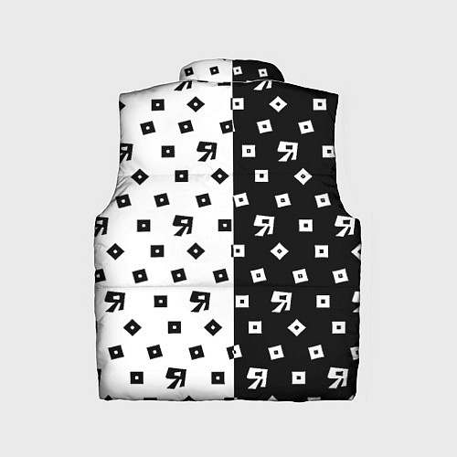 Детский жилет Doom x roblox pattern / 3D-Черный – фото 2