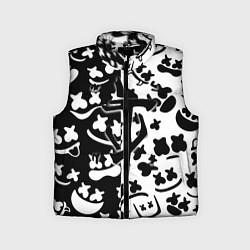 Детский жилет Doom x Marshmello pattern, цвет: 3D-черный