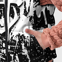 Детский жилет Doom белые краски, цвет: 3D-черный — фото 2