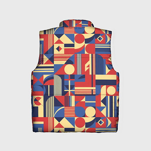 Детский жилет Геометрический карнавал / 3D-Черный – фото 2