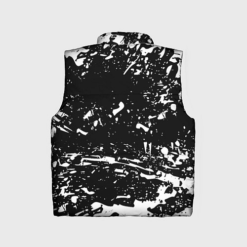 Детский жилет Doom краски белые штрихи / 3D-Черный – фото 2