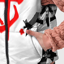 Детский жилет Doom лого камуфляж текстура, цвет: 3D-черный — фото 2